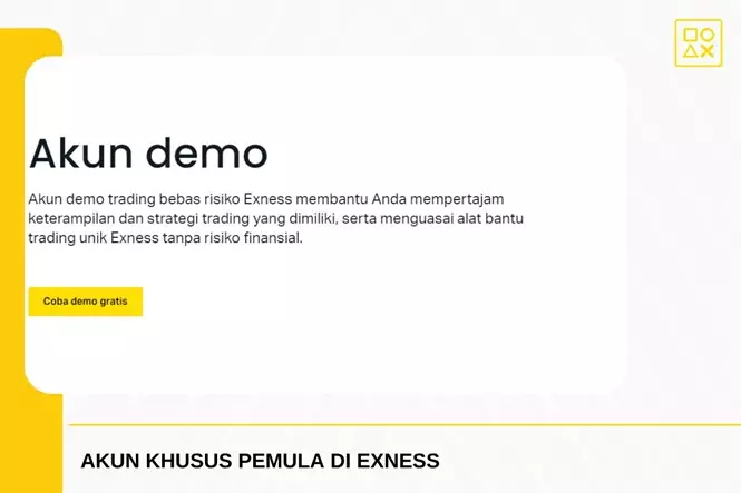 Akun Khusus Pemula Exness