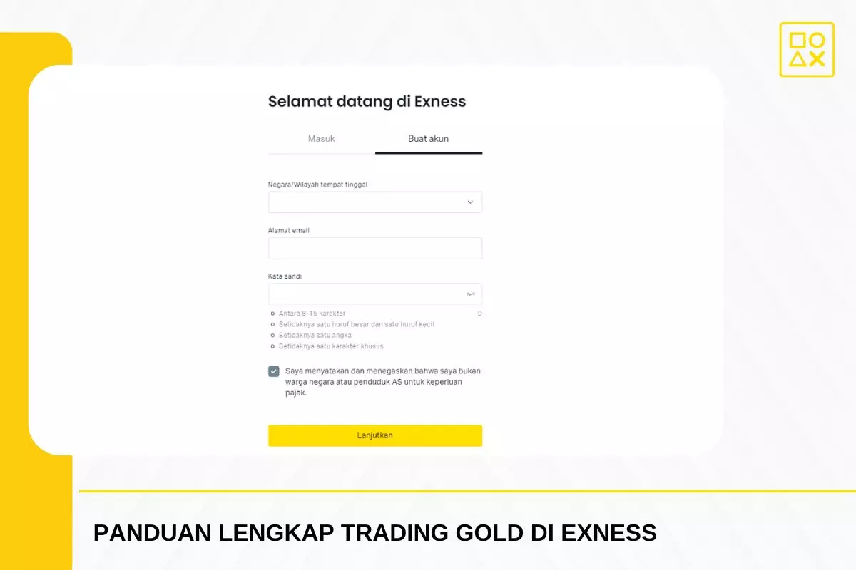 Panduan Lengkap Trading Gold Di Exness