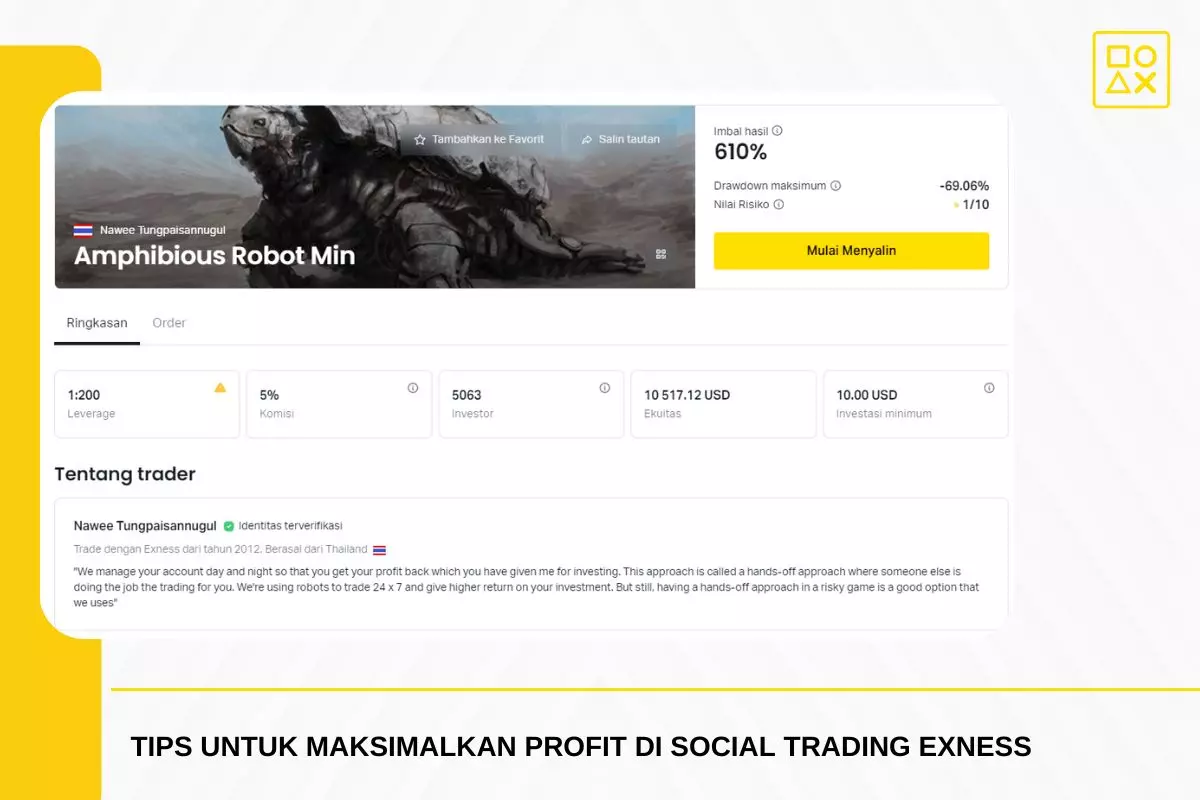 Exness Kasih Kamu Akses Ke Banyak Trader Pro Dengan Rekam Jejak Yang Jelas